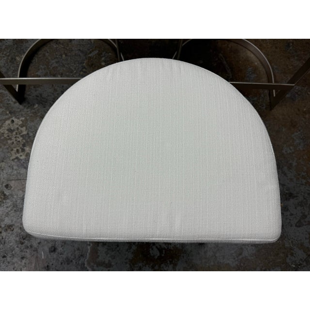 Textile Uttermost Ivanna Counter Stools, Set of Seven For Sale - Image 7 of 12