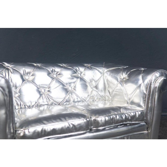 Small English Chesterfield Sofa For Sale - Image 12 of 13