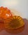 Glass Chihuly Orange Persian Set of 5 (Black Rim) For Sale - Image 7 of 10