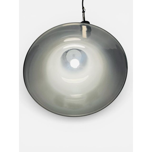 Blown Murano Glass Comare Lamp by Gino Vistosi, 1960s For Sale - Image 6 of 7