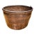 A Large 19th-Century Copper Apple Butter Cauldron With Iron Handle For Sale