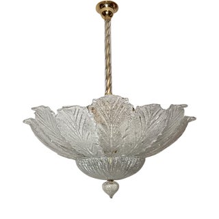 Murano Pendant Light by Barovier for Barovier & Toso For Sale