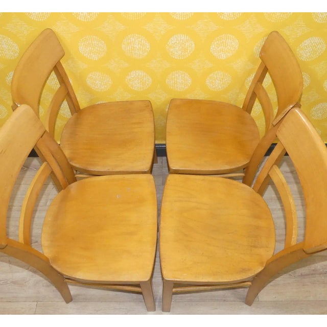 Vintage Kitchen Chairs, Set of 4 For Sale - Image 6 of 10