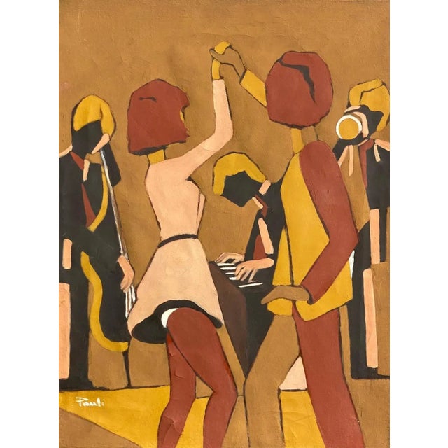 Gilbert Pauli, The Rock, Oil on Canvas, 1995 For Sale - Image 9 of 9