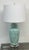 Design Plus Gallery presents a Birds + Butterfly Table Lamp in Jade Green Ceramic. The very becoming lamp has a soft...