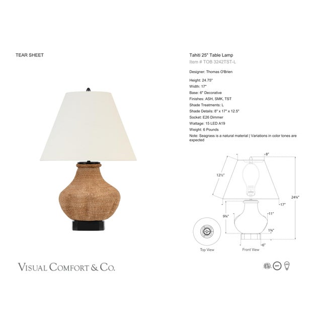Thomas O'Brien by Visual Comfort Signature Tahiti 25