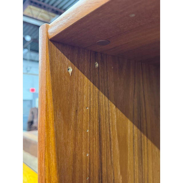 Wood Mid-Century Danish Modern Teak Bookcases For Sale - Image 7 of 9