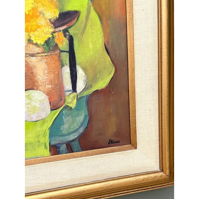 Vintage Framed Still Life Painting For Sale In West Palm - Image 6 of 18