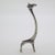 Vintage Italian Handmade Silver Stylized Giraffe with Long Neck, Tuscany, Italy, 1980s For Sale - Image 6 of 11