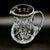 Vintage Cut Crystal Jug Water Pitcher by Webb Corbett, England, 1960s For Sale - Image 4 of 18