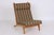 Model GE375 Lounge Chair in Oak with Fabric Cushions by Hans J. Wegner for Getama, 1970s For Sale - Image 6 of 6