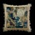 English Antique French Tapestry Pillows Floral Needlepoint Tassels, Pair For Sale - Image 3 of 7