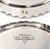 Two of Tiffany's silver-soldered, institutional grade round serving trays . Crisp/Well-Struck hallmarks denoting Tiffany's...