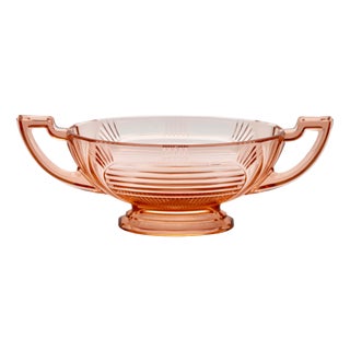 Art Deco Victoria Bowl by Charles Graffart for Val Saint Lambert, 1934 For Sale