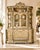 Mid 20th Century Late 20th Century Italian Rococo Revival Hand-Painted Display Cabinet For Sale - Image 5 of 5