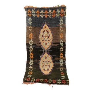 Vintage Azilal Berber Carpet For Sale