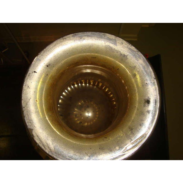 1970s Mid-Century Mercury Glass Vase For Sale - Image 5 of 6