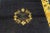 1920s Navy Blue Open Field Medallion Antique Chinese Peking Knotted Rug Carpet For Sale In New York - Image 6 of 12