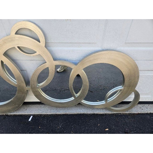 Uttermost Uttermost Odiana Silver Rings Modern Mirror For Sale - Image 4 of 5