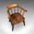 Antique Smoker's Bow Chair, English, Country House Elbow Seat, Edwardian, 1904 For Sale - Image 6 of 12