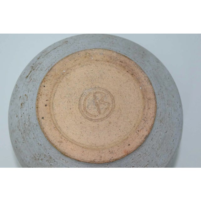 Vintage Clyde Burt Ceramic Vessel For Sale - Image 9 of 9