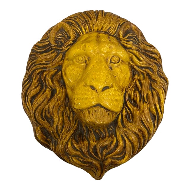 Mid 20th Century Jaru Art Pottery Lion Lidded Box Numbered Jno 653 Decorative Box For Sale