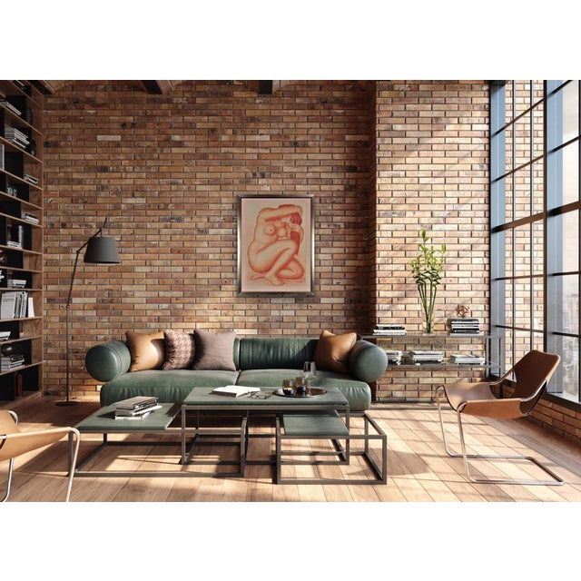 Lucien Gibert, Her Flaming Locks of Auburn Hair, 1930s, Chalk on Paper For Sale - Image 15 of 18