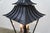 1990s Black Iron Pagoda Style Chandelier W/O Chain For Sale - Image 10 of 12