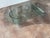 Mid Century Post Modern Italian Waterfall Glass Coffee Table For Sale - Image 11 of 12