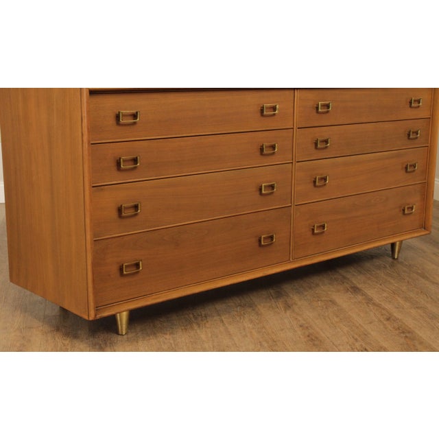 Johnson Furniture Paul Frankl Mid Century Modern Dresser For Sale In Philadelphia - Image 6 of 13