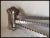 Early 20th Century Antique Industrial Nickel Plate Brass Hooks, Architectural, Hardware For Sale - Image 5 of 6