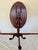 1931 Charak Furniture Co. Tilt Top Mahogany Table — Handmade, Numbered, Excellent Condition For Sale In San Francisco - Image 6 of 7