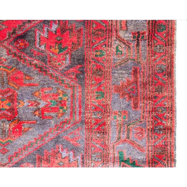 Mid-20th Century Persian Mazleghan Rug For Sale - Image 13 of 15
