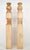 Farmhouse Late 20th Century Pair of Unfinished Wood Newel Posts 5.5 X 45.5 In. For Sale - Image 3 of 10