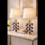 Blue Italian Table Lamps in Brass and Blue Murano Glass from Justfurnituress SRL, Set of 2 For Sale - Image 8 of 11