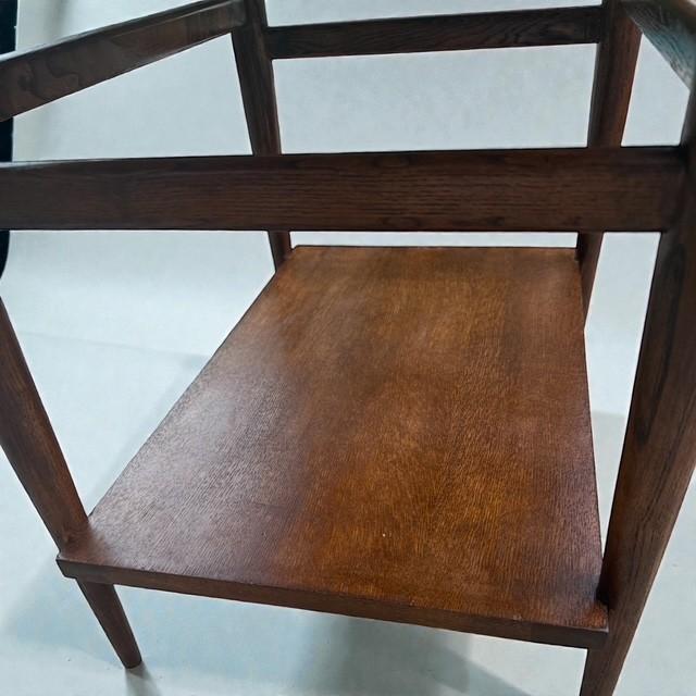 1950s 1955 Lane Acclaim 3-Piece Table Set by Andre Bus – MCM Walnut, Refinished For Sale - Image 5 of 12