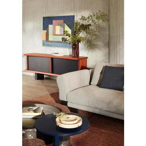 Low Sengu Table in Marble & Wood by Patricia Urquiola for Cassina, Italy For Sale - Image 11 of 18