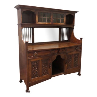 Large Arts and Crafts Sideboard from Shapland and Petter, 1900 For Sale