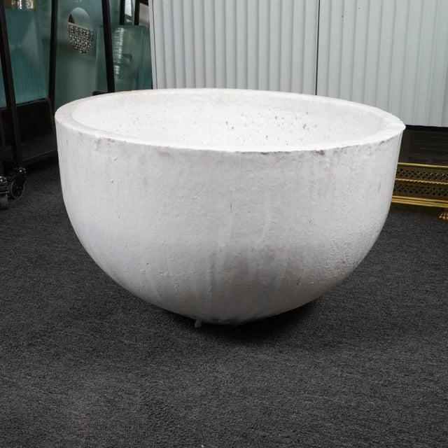 Glass Industrial Salvaged Melt Pot Coffee Table For Sale - Image 7 of 12