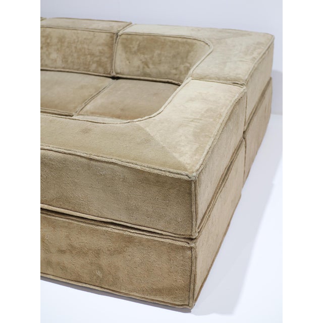 Beige Trio 20-Piece Modular Landscape Sofa from COR, Germany, 1973, Set of 20 For Sale - Image 8 of 18