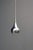 Silver Minimal Trombetta Pendant in Chromed Metal by Angelo Brotto for Esperia, 1970s For Sale - Image 8 of 9
