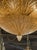 Modern Murano Gold Granola Glass Leaf Form Flush Mount Chandeliers For Sale - Image 3 of 7