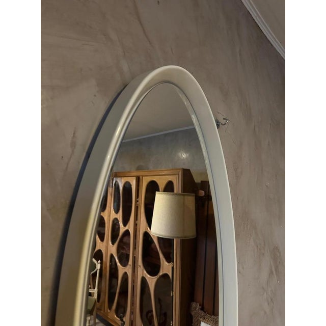 Vintage Oval Mirror, 1970s For Sale - Image 3 of 8