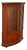 Baker Georgian Style Mahogany Bowfront China Cabinet For Sale