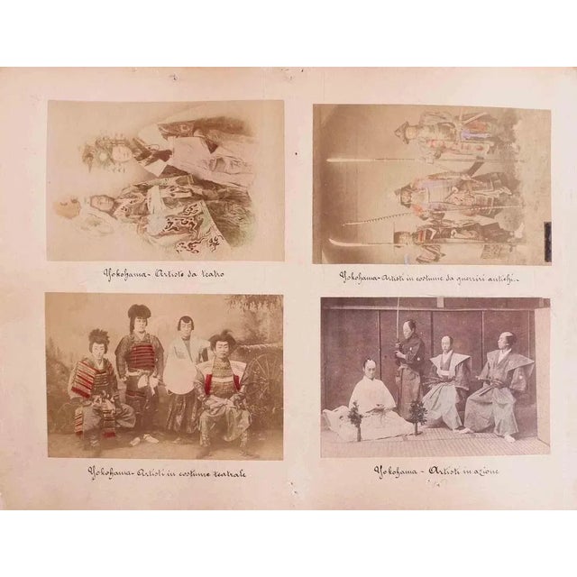 Views of Yokohama is a set of eight original vintage Albumen prints on single cardboard: 26 x 34 cm. They were realized...