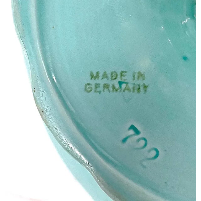 Antique Dandelion Majolica Compote For Sale In Atlanta - Image 6 of 6