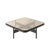 Alwa Square Two Super Big Side Table with Transparent Top and Black Base by Sebastian Herkner for Pulpo For Sale - Image 6 of 6