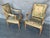 French Fine Pair of 18th Century French Aubusson Upholstered Fauteuils For Sale - Image 3 of 10