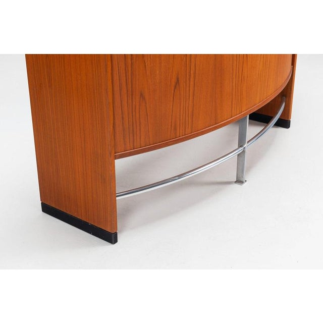 Boomerang Dry Bar Set in Teak by Erik Buch for Dyrlund, Denmark, 1960, Set of 3 For Sale - Image 16 of 18