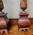 1960s Tall Gothic Turned and Carved Wooden Candlesticks, 1960, Set of 2 For Sale - Image 5 of 6